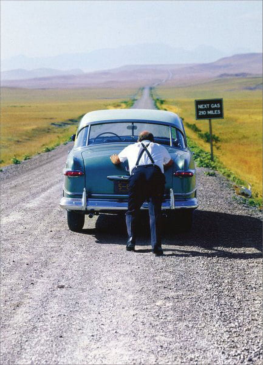 Avanti Press Old Man Car Funny / Humorous Birthday Card