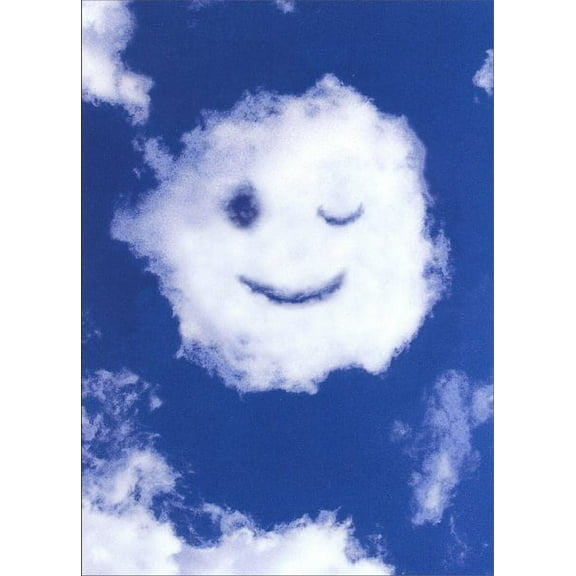 Avanti Press Smiley Face Cloud Blank Note Card
