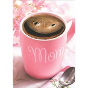Avanti Press Smiley Face in Mom Coffee Cup Funny / Humorous Mothers Day Card