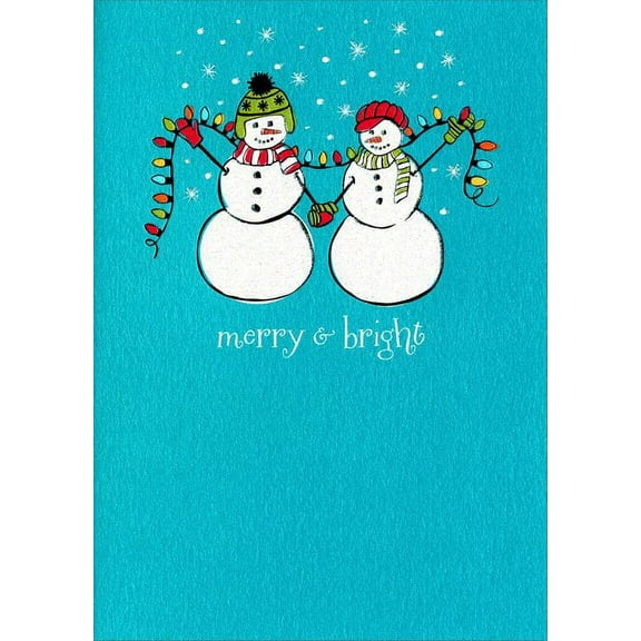 Avanti Press Snow People A*Press Christmas Card