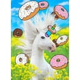thumbnail image 1 of Avanti Press Unicorn And Doughnuts Lenticular Motion 3D Funny Birthday Card, 1 of 2