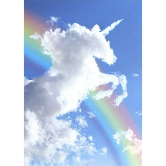 Avanti Press Unicorn Cloud Deluxe Matte Blank Note Card