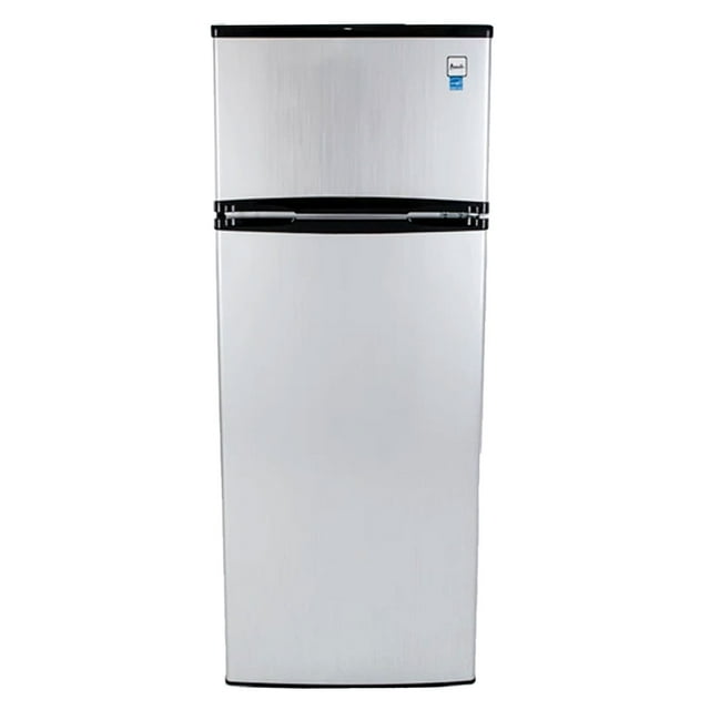 Avanti RA7316PST 7.4 Cubic Foot Apartment Size Refrigerator, Black Platinum