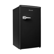 Avanti Retro Series Compact Refrigerator, Mini-Fridge, 3.0 cu. ft., in Black RMRS31X1B-IS