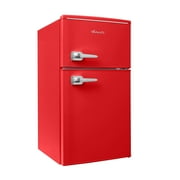 Avanti Retro Series Compact Refrigerator and Freezer, 3.1 cu. ft., in Red RMRT30X5R-IS