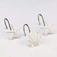 thumbnail image 1 of Avanti  Sequin Shell Shower Curtain Hooks, 1 of 2