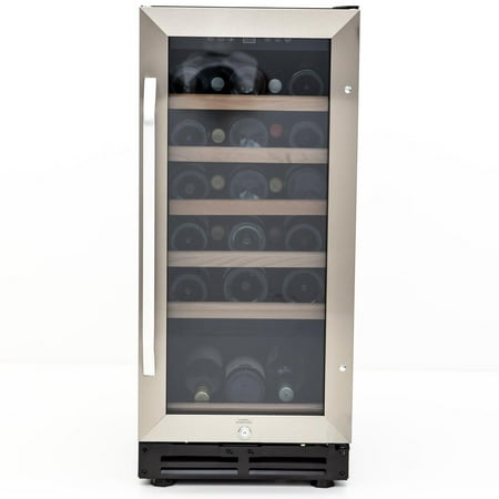 Avanti - 30-Bottle Wine Cooler - Black