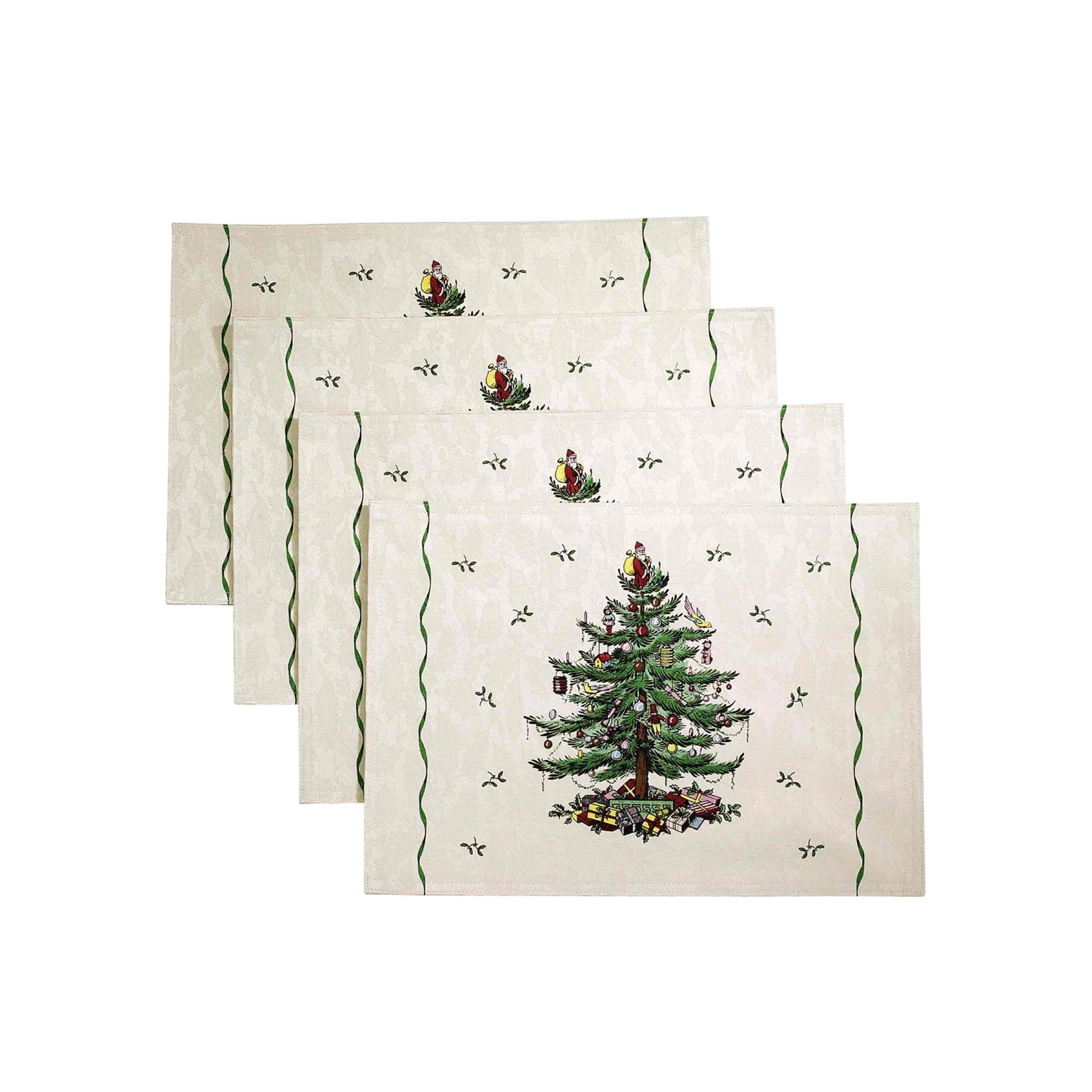 Avanti Spode Tree Green Placemats Set of 4