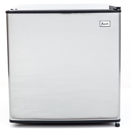Avanti VFR14PS-IS Reversible Door Dual Function Refrigerator or Freezer, Black