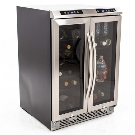 Avanti - 19-Bottle Wine Cooler - Stainless Steel