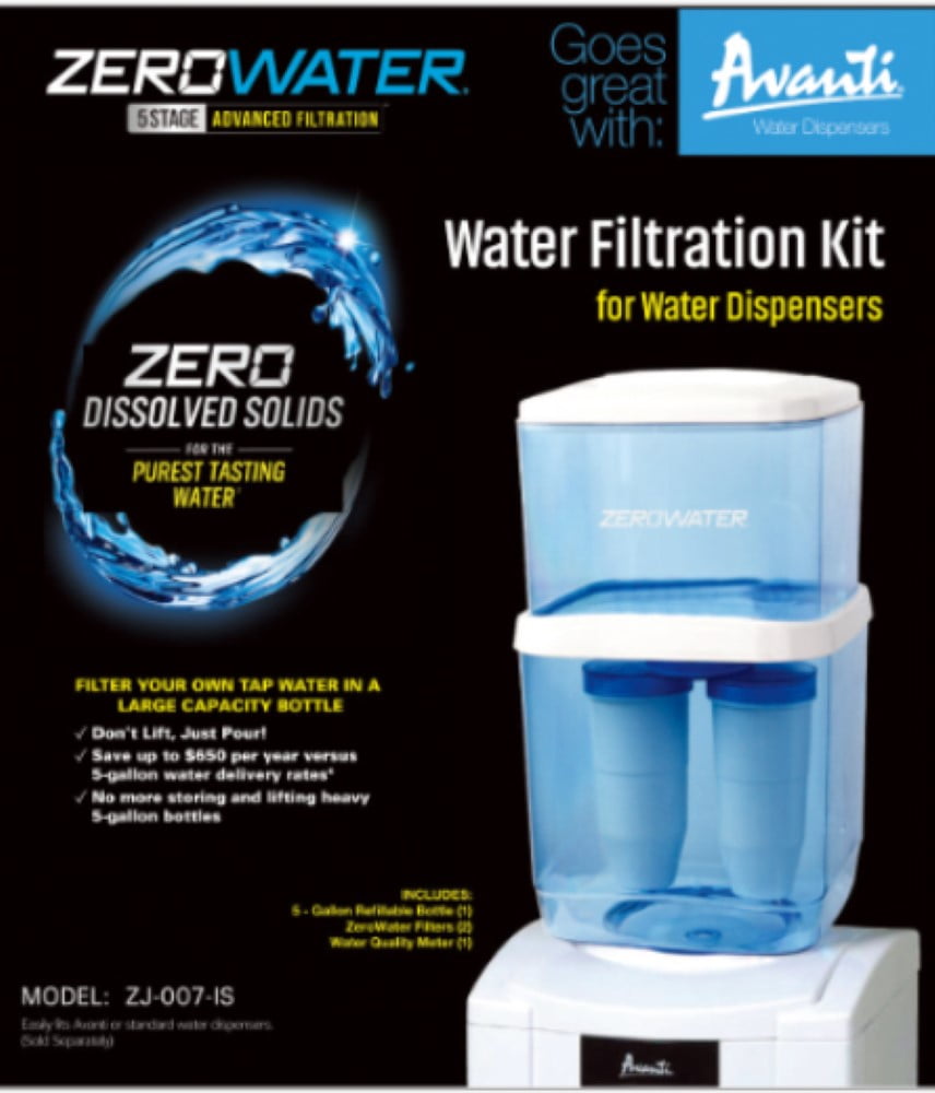 Avanti ZJ007-IS - The ZeroWater Water Bottle Kit
