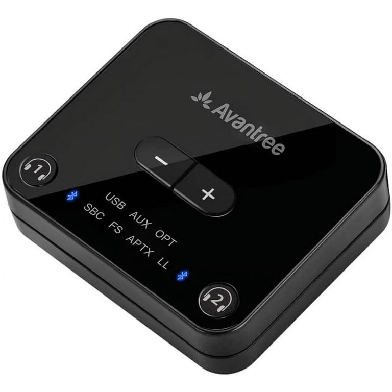 FirstE Bluetooth Transmitter, Portable Wireless Audio Adapter for