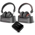 thumbnail image 1 of Avantree HT41899 Plus 2 - Dual Bluetooth 5.3 Wireless Headphones for TV with Transmitter and Charging Docks, aptX Adaptive & Low Latency, Compatible with TVs with Optical or 3.5mm AUX, 1 of 8
