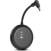 Avantree SoundJet R1 - Airplane Bluetooth 5.3 Adapter for up to 2 AirPods or Headphones with 20hr Playtime, Wireless Audio Transmitter for Flights, Travel, Gym, TV, Tablet