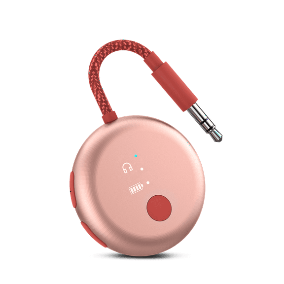 Avantree SoundJet R1 - Airplane Bluetooth 5.3 Adapter for up to 2 AirPods or Headphones with Low Latency and 20hr Playtime, Wireless Audio Transmitter for Flights, Travel, Gym, TV, Tablet