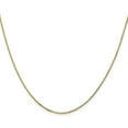 thumbnail image 1 of Avariah Diamonds 14K Yellow Gold 1.2mm Concave Box Chain - 20"- Made In Italy, 1 of 8