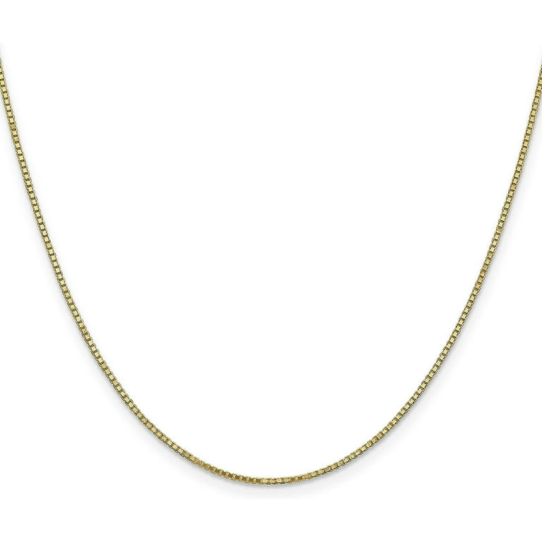 14K WG Italian Box Chain high quality 18