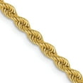 thumbnail image 1 of Avariah Diamonds 14K Yellow Gold 2.7mm Solid Regular Rope Chain - 24", 1 of 8