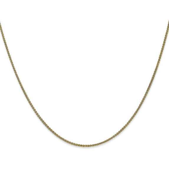 Avariah Diamonds Solid 14K Yellow Gold 1.4mm Spiga Wheat Chain - 22"