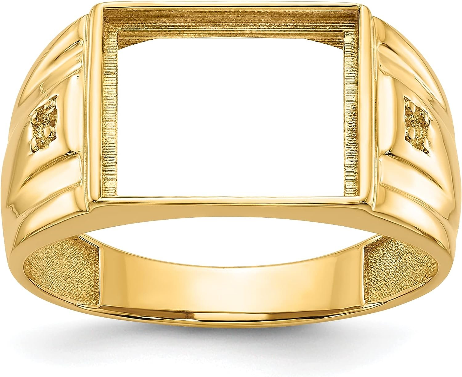 Avariah Solid 14k Yellow Gold Diamond cut Celtic Cross Pendant 並行輸入品 Solid Gold Cross Charm Avariah Solid 14k Yellow Gold Polished