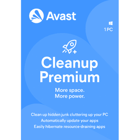 Avast Cleanup Premium - 1 Year | 10-Devices (Windows/Android/Mac OS)