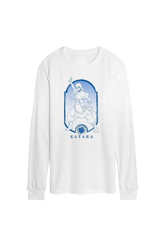 Avatar Aang: The Last Airbender - Katara - Men's Long Sleeve Graphic T-Shirt