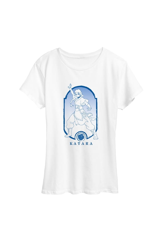 Avatar Aang: The Last Airbender - Katara - Women's Short Sleeve Graphic T-Shirt