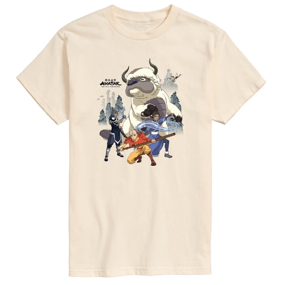 Avatar - Airbender Group - Men's Short Sleeve Graphic T-Shirt