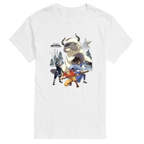 Avatar - Airbender Group - Men's Short Sleeve Graphic T-Shirt