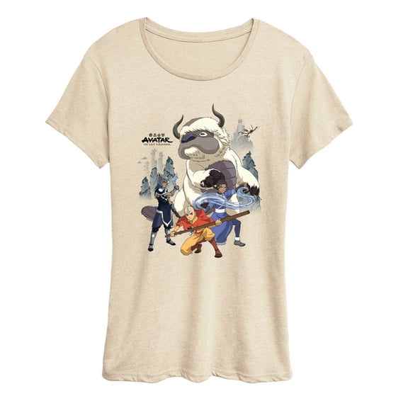 Avatar - Airbender Group - Women's Short Sleeve Graphic T-Shirt