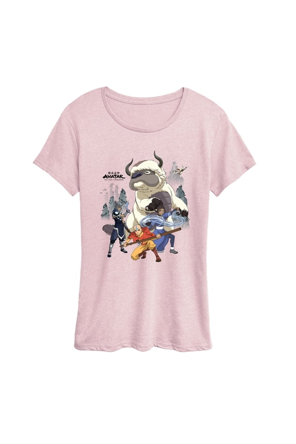 - Airbender Group - Women's Short Sleeve Graphic T-Shirt