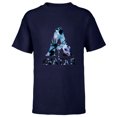 thumbnail image 1 of Avatar Banshee A Logo with Jake Sully and Na’vi Neytiri - Short Sleeve T-Shirt for Kids - Customized-Navy, 1 of 5