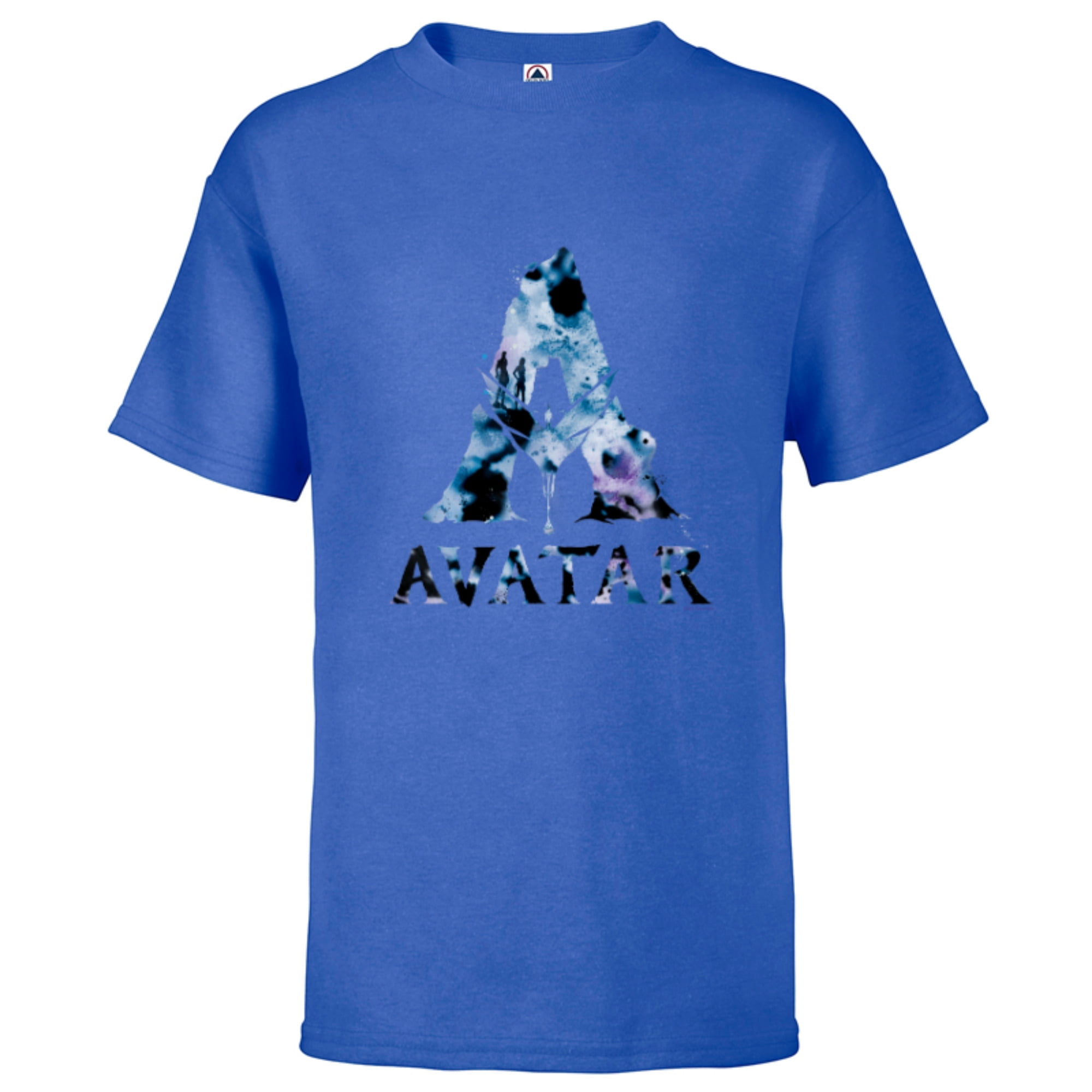 Avatar Banshee A Logo with Jake Sully and Na’vi Neytiri Short Sleeve