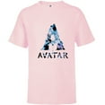 thumbnail image 1 of Avatar Banshee A Logo with Jake Sully and Na’vi Neytiri - Short Sleeve T-Shirt for Kids - Customized-Soft Pink, 1 of 5