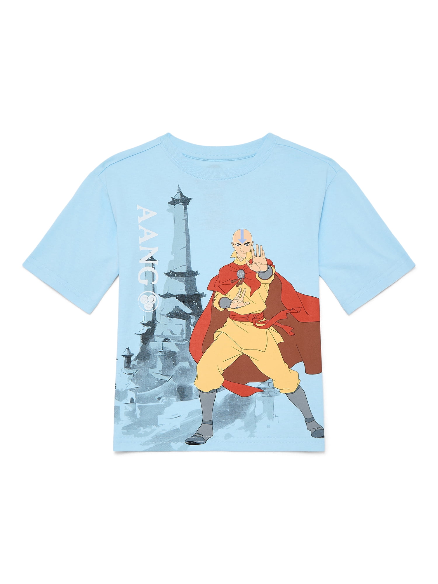 Avatar The Last Airbender Boys Graphic Tee with Short Sleeves, Sizes 4-18