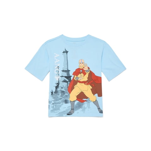 Avatar The Last Airbender Boys Graphic Tee with Short Sleeves, Sizes 4-18