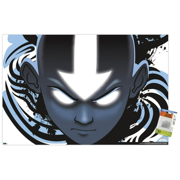 Avatar - Face Wall Poster with Pushpins, 22.375" x 34"