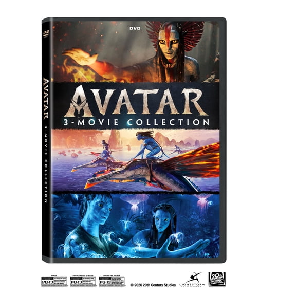 Avatar: Fire And Ash/ Avatar: The Way Of Water/ Avatar Multi-Feature (DVD) 20th Century Studios, Action & Adventure, Fantasy, Sci-Fi