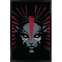 Avatar: Fire and Ash (2025) - Illustrated Varang Wall Poster, 22.375" x 34" Framed