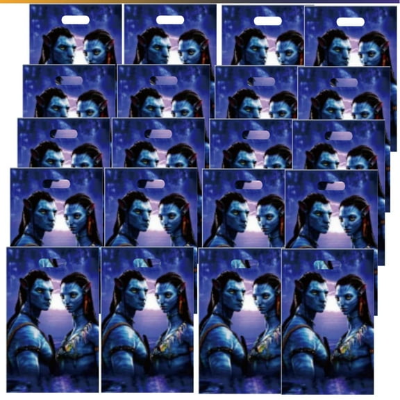 Avatar Goodie Bag Candy Treat Birthday Gift Bags Party Favors Handles Snack Supplies