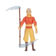 Avatar The Last Airbender Aang Book One - 4.5-inch Scale Figure with Staff, Air Effects, and Battle Action