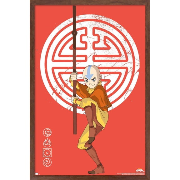 Avatar - Legends Wall Poster, 22.375" x 34", Framed