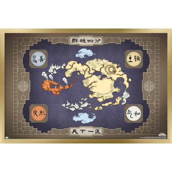 Avatar - Map Wall Poster, 14.725