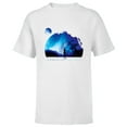 thumbnail image 1 of Avatar Pandora A World Like No Other Na’vi Shadow at Night - Short Sleeve T-Shirt for Kids - Customized-White, 1 of 5