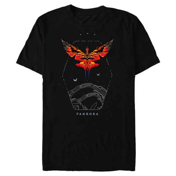 Avatar Pandora Creature Last Shadow the Great Leonopteryx - Short Sleeve Blended T-Shirt for Adults - Customized-Black