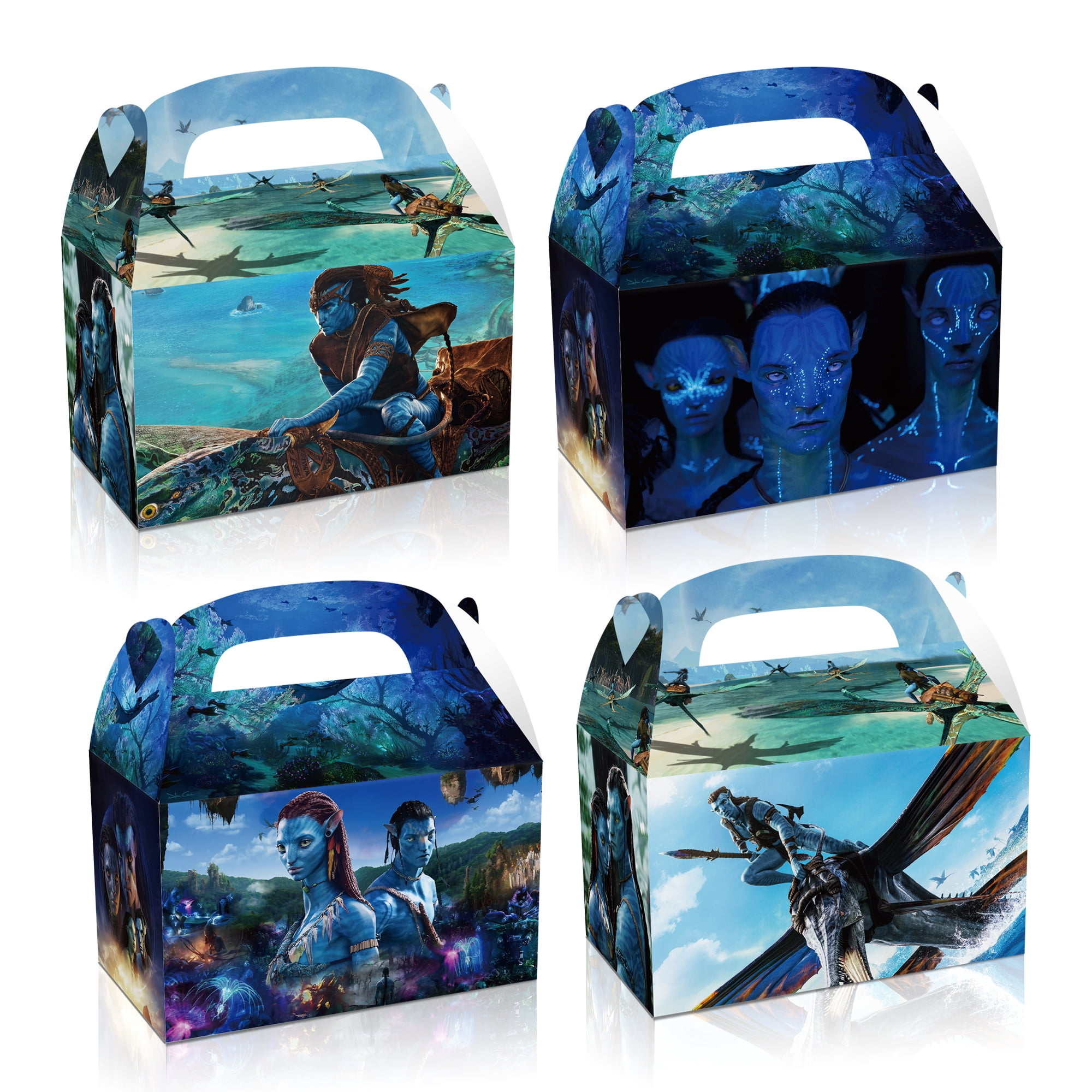 Avatar Party Favor Boxes – 24pcs Kraft Paper Candy Treat Boxes, Goodie ...