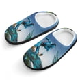 thumbnail image 1 of Avatar Slippers for Kids, Cute Soft Plush Anti-slip Fluffy Fuzzy House Slippers Warm Soft Plush Non-Slip Indoor Outdoor Slip-on Shoes for Boys Girls, 1 of 7