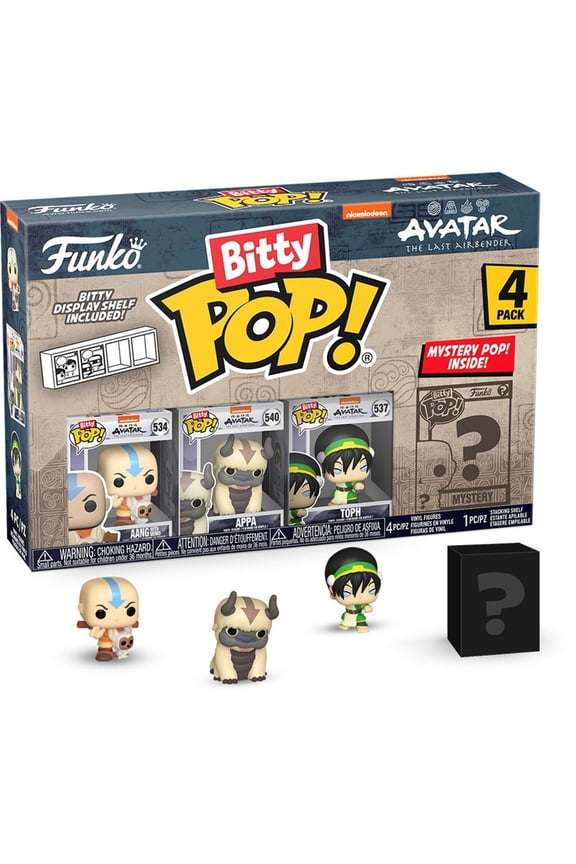 Avatar: TLA Aang Bitty Pop! Mini-Figure 4-Pack