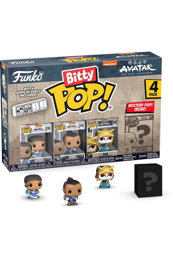 Avatar: TLA Katara Bitty Pop! Mini-Figure 4-Pack