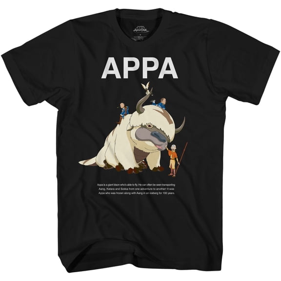 Avatar The Last Airbender APPA Adult T-Shirt M